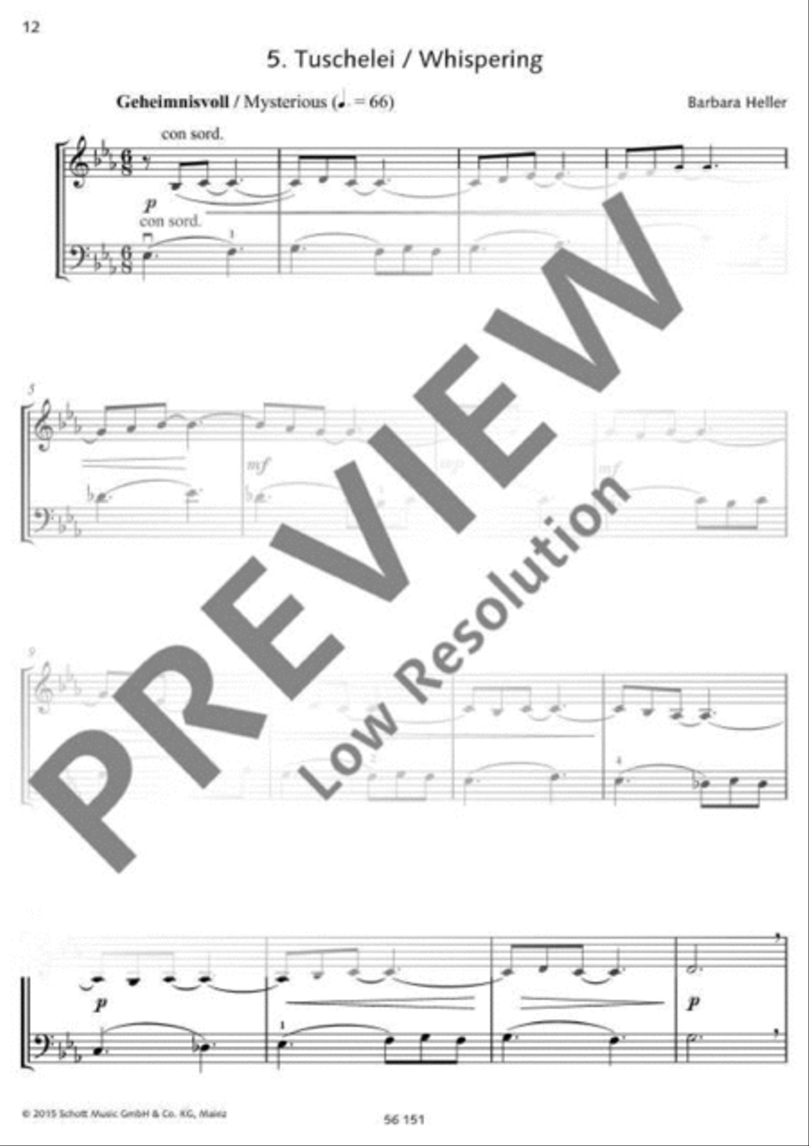 Dialogues Dialogues String Duet scores gallery preview page 13