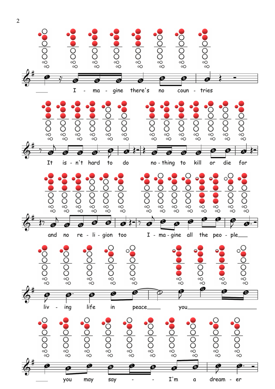 Imagine Imagine Recorder scores gallery preview page 4