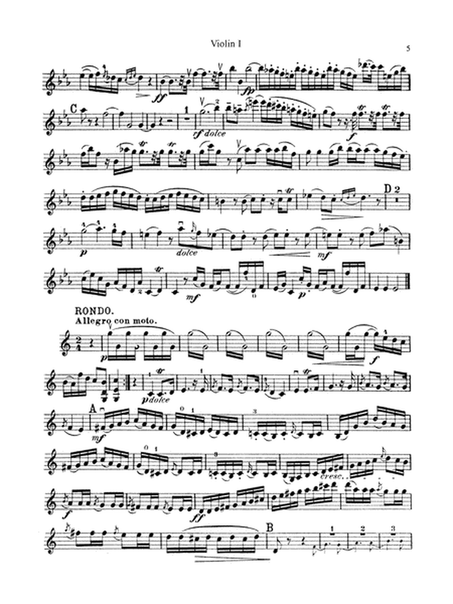 Three Quintets: 1st Violin
