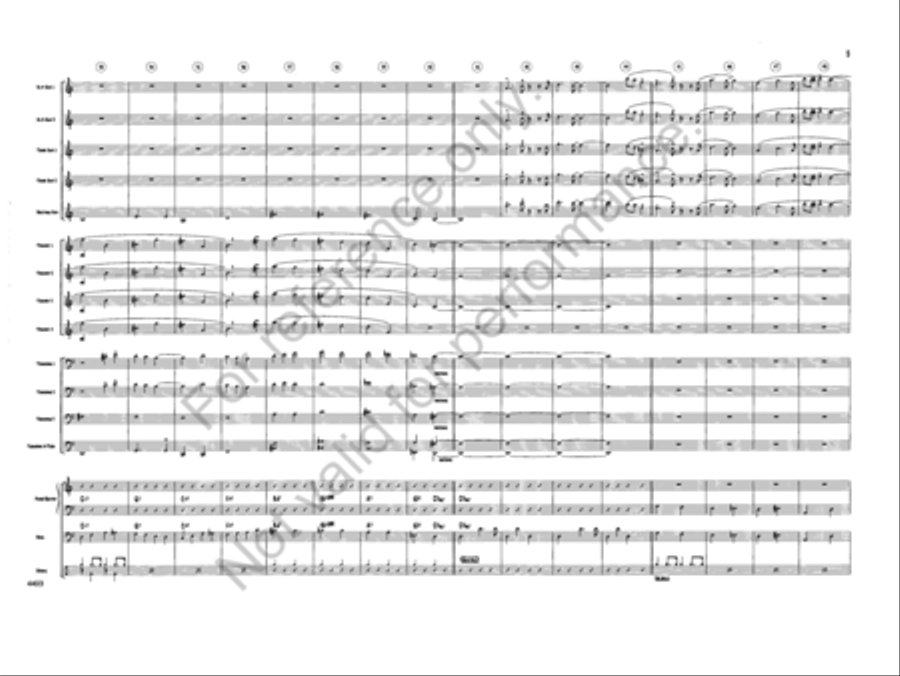Speed Trap Speed Trap Jazz Ensemble scores gallery preview page 4