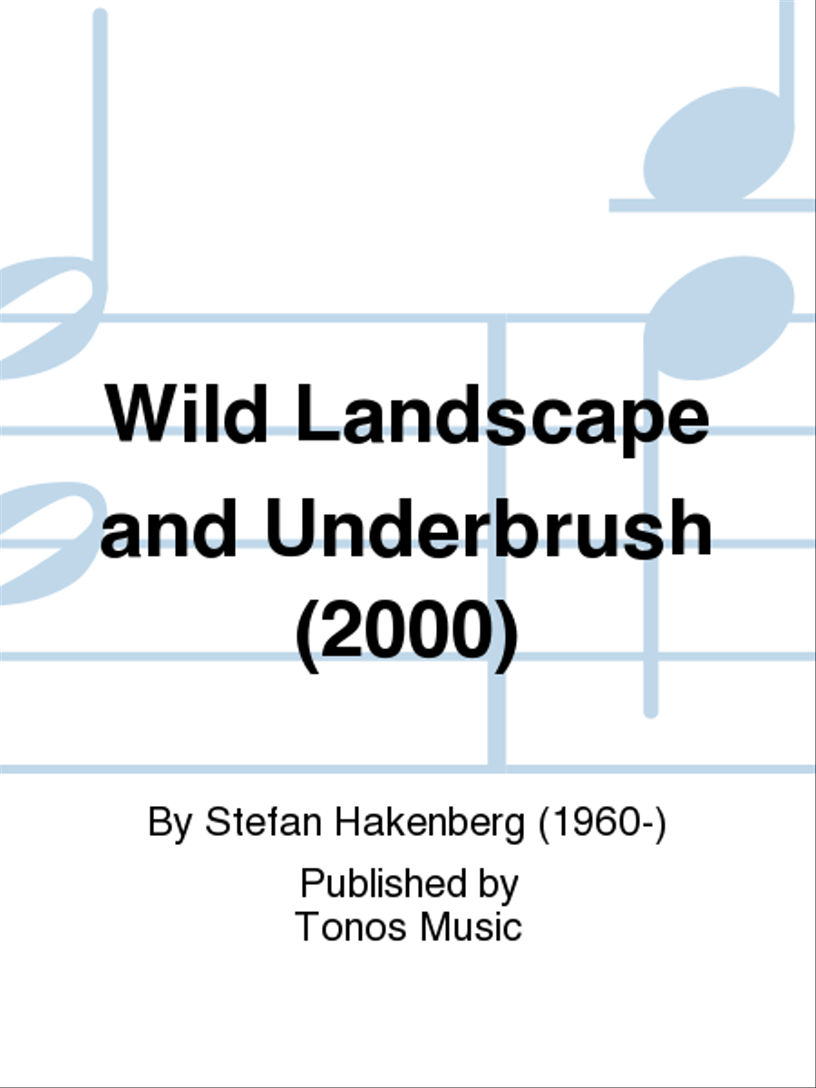 Wild Landscape and Underbrush (2000) Woodwind Quintet scores gallery preview page 1