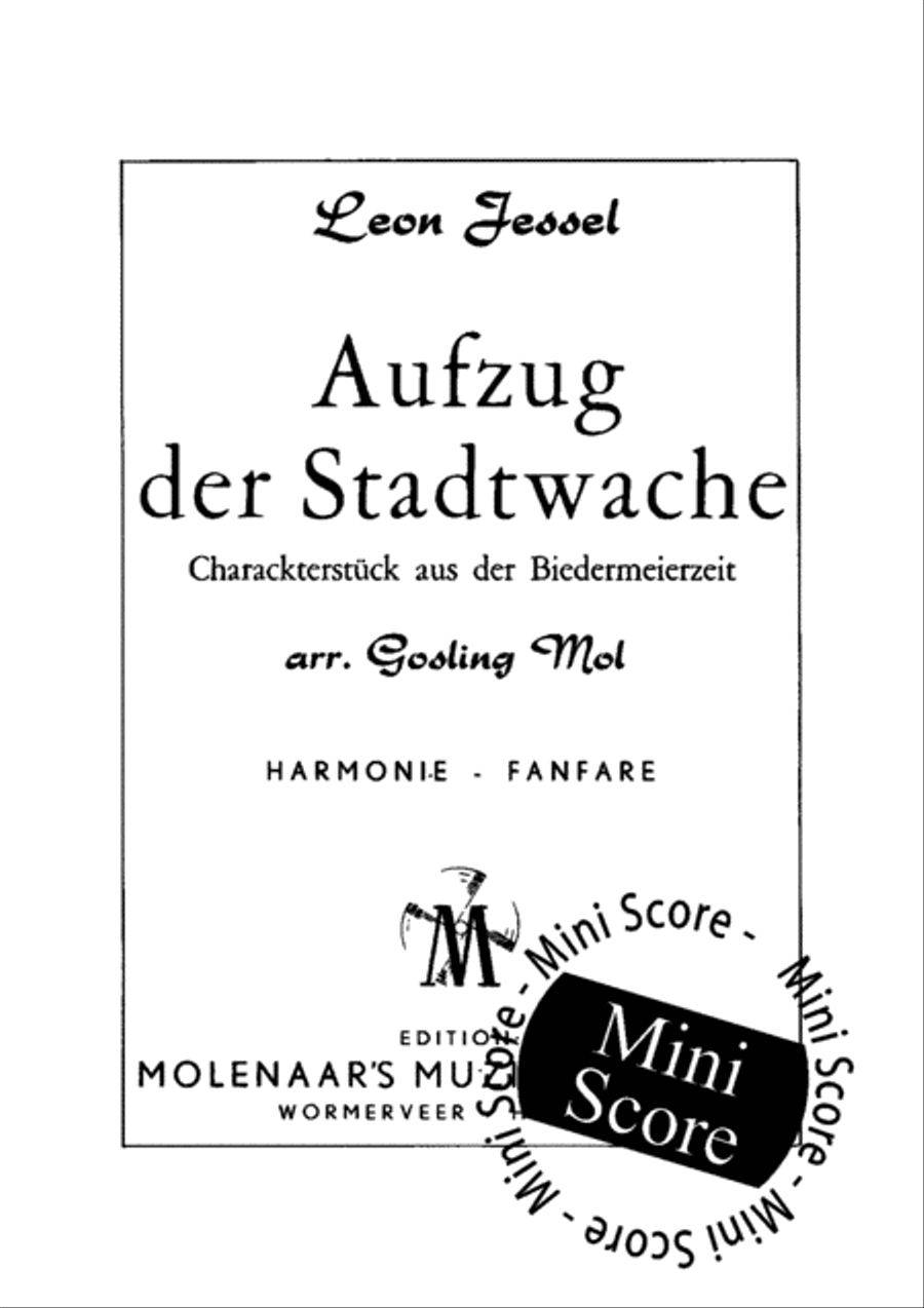 Aufzug Der Stadtwache Fanfare Band scores gallery preview page 3