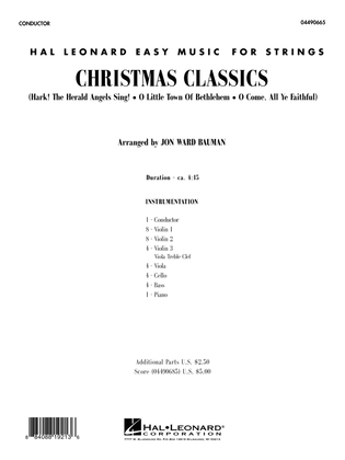Book cover for Christmas Classics - Full Score