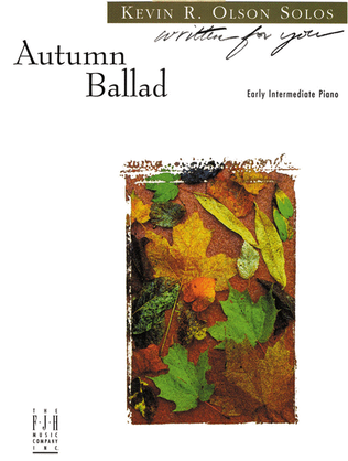Book cover for Autumn Ballad