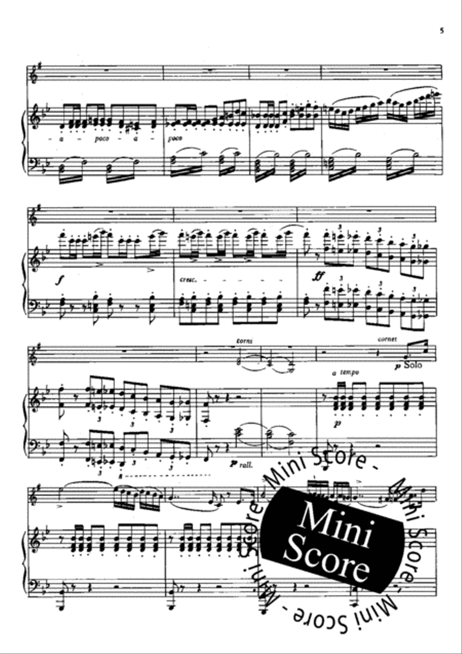 The Dream of Love Trumpet scores gallery preview page 8