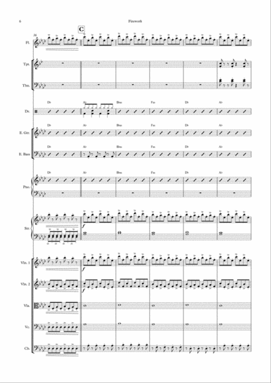 Firework Large Ensemble scores gallery preview page 6