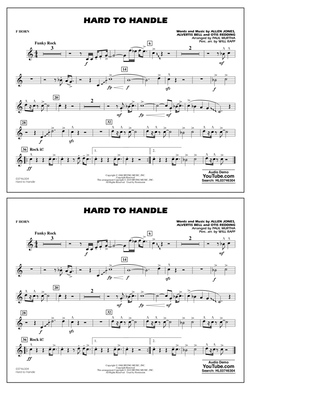 Hard to Handle (arr. Paul Murtha) - F Horn