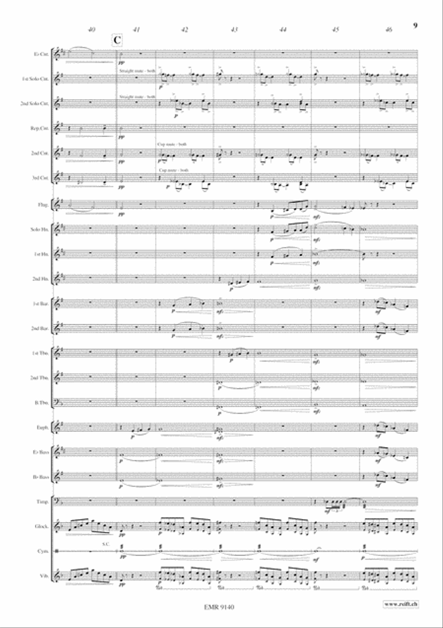 Imaginary Worlds Brass Band scores gallery preview page 10