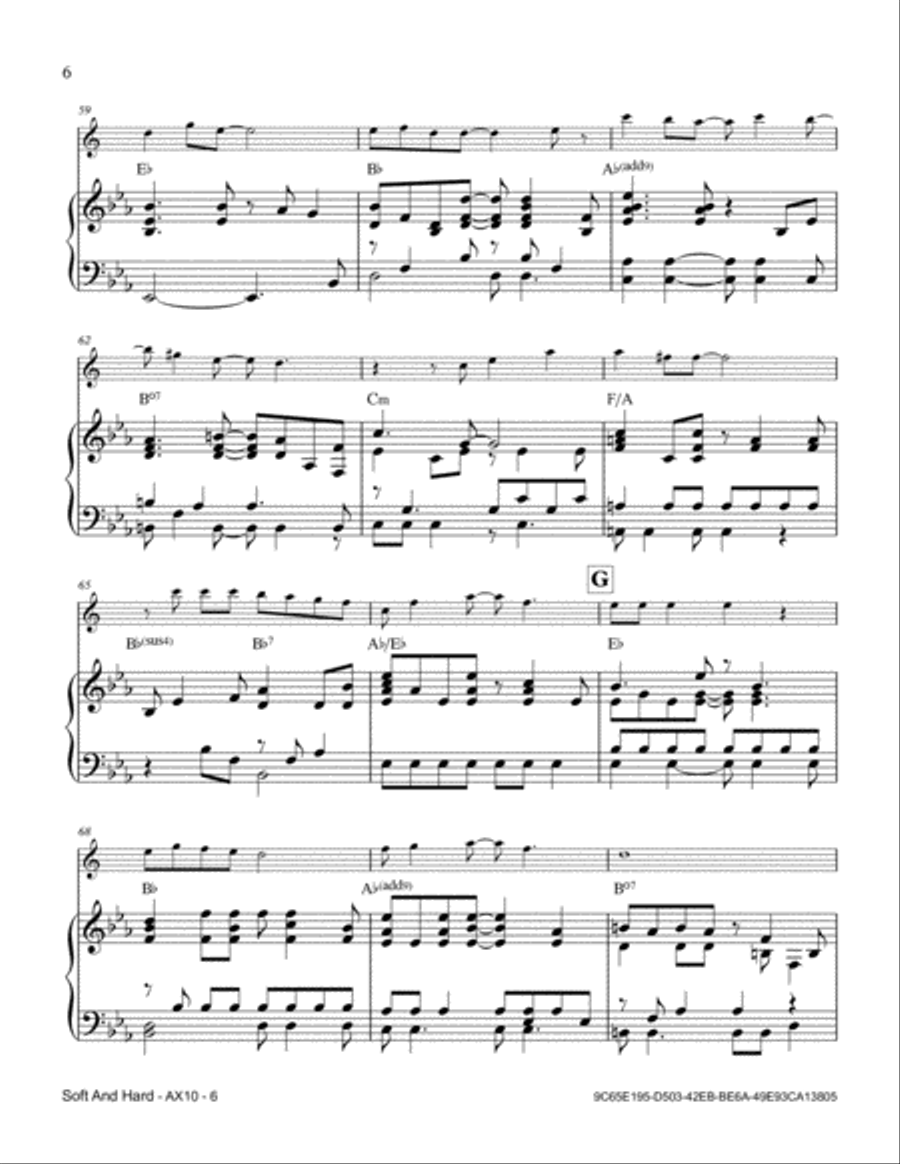 Soft And Hard Alto Saxophone scores gallery preview page 6