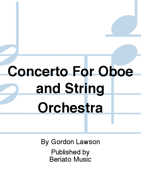 Concerto For Oboe and String Orchestra