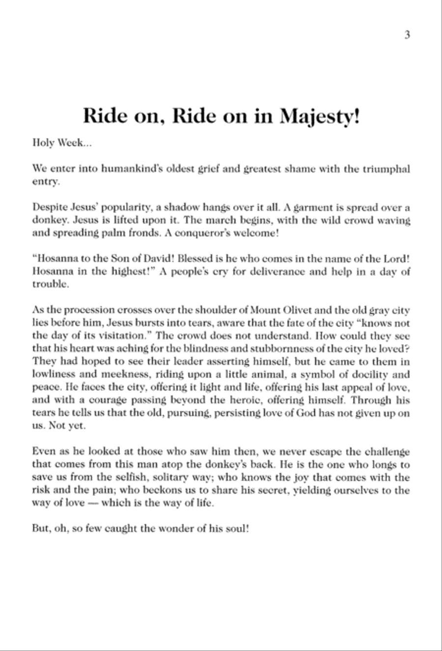 Christ the Crucified 3-Part scores gallery preview page 5