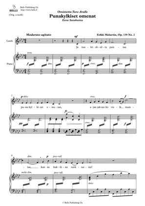 Punakylkiset omenat, Op. 139 No. 2 (F minor)