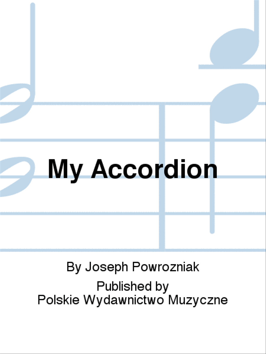 My Accordion My Accordion Mixed Choir scores gallery preview page 1