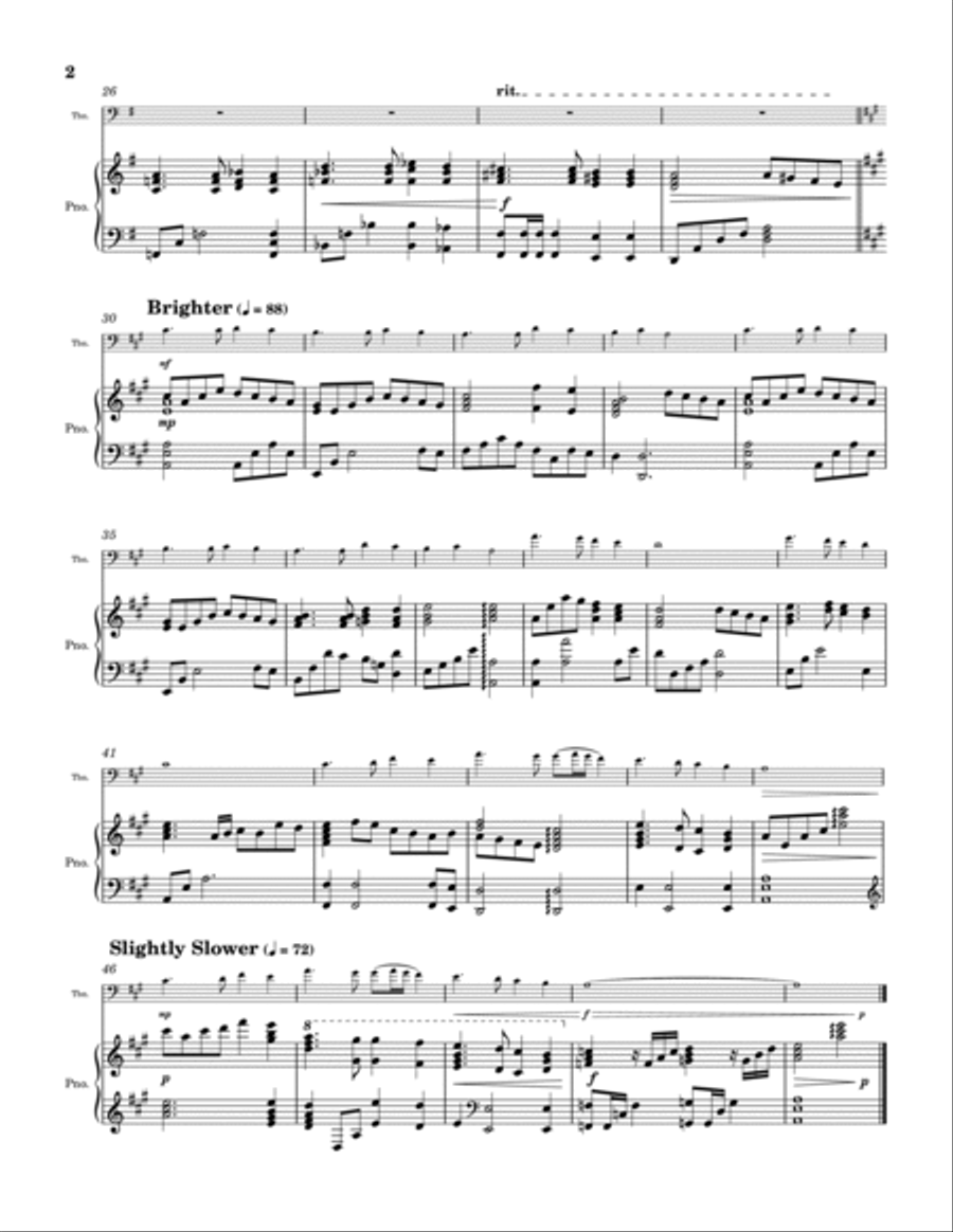 I Surrender All Piano scores gallery preview page 2