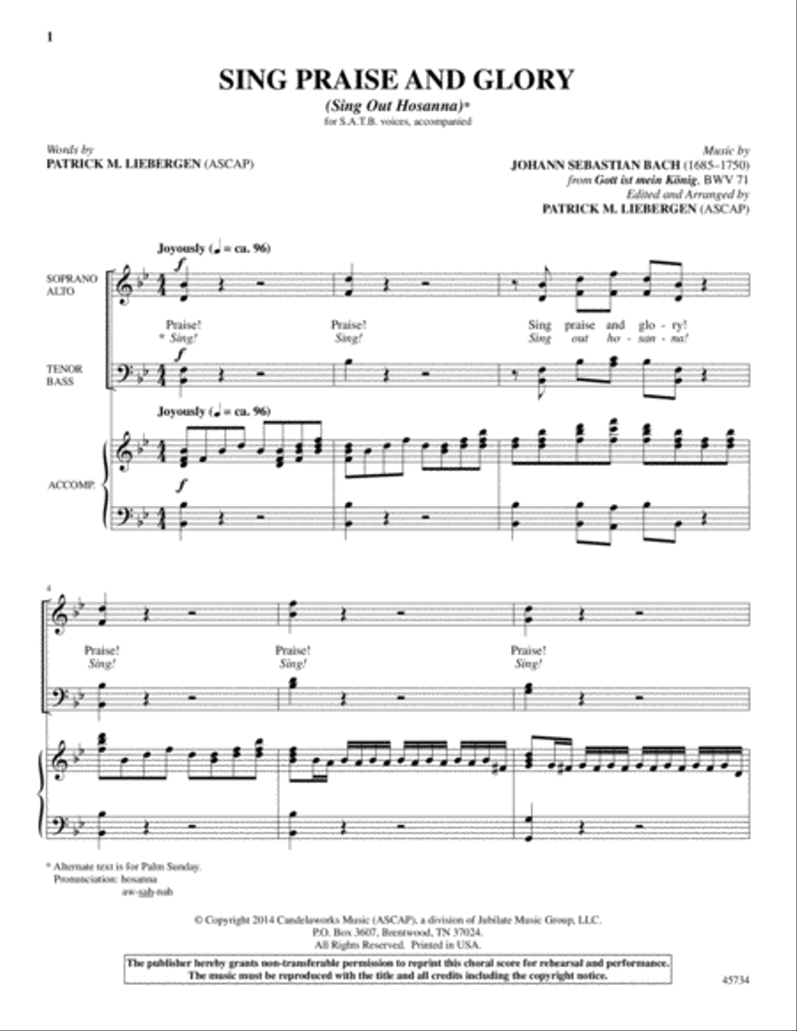 Instant Introits and Amens Choir scores gallery preview page 37