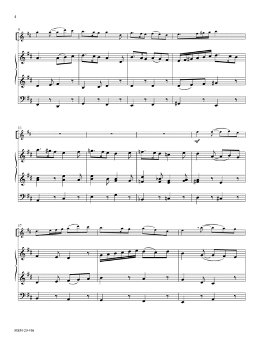 Dance Prelude and Harmonizations on Duke Street Unison Choir scores gallery preview page 2