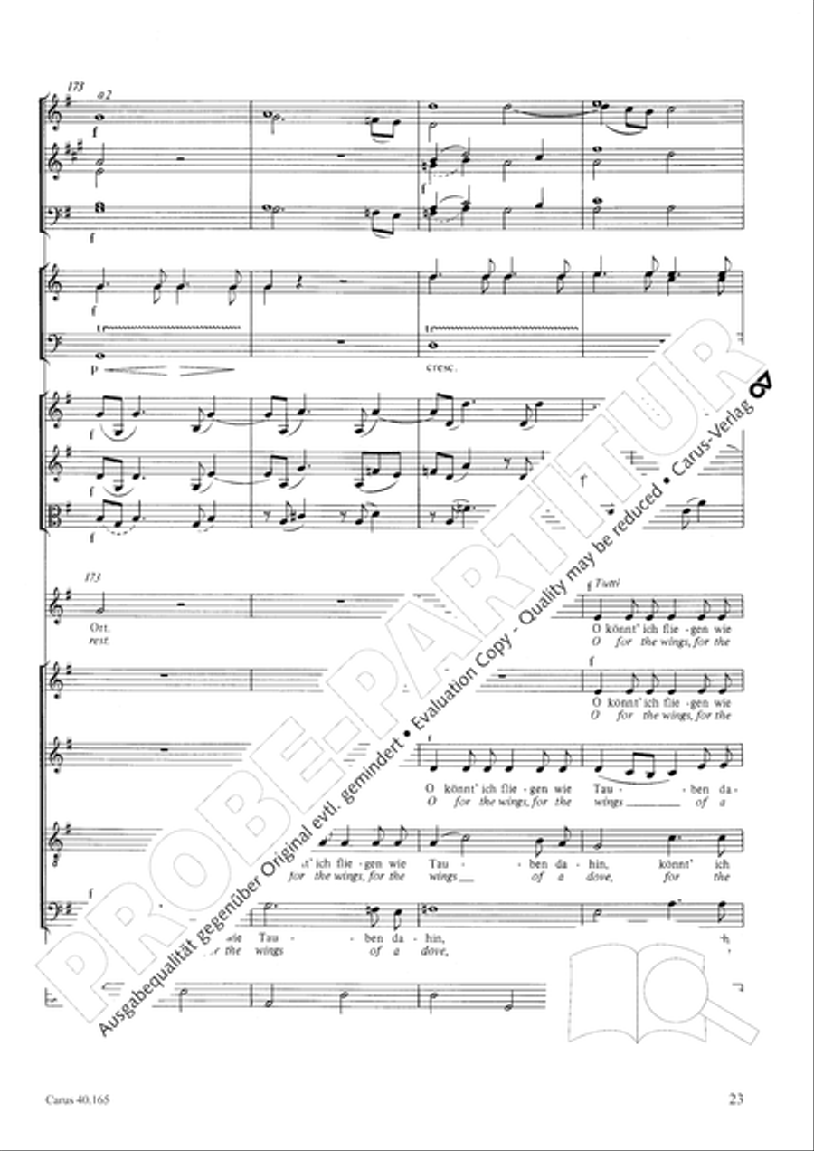 Hor mein Bitten (2 Fassungen) Score scores gallery preview page 34
