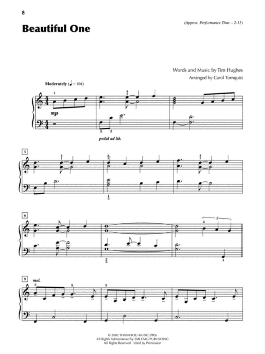 Popular Praise Easy Piano scores gallery preview page 4