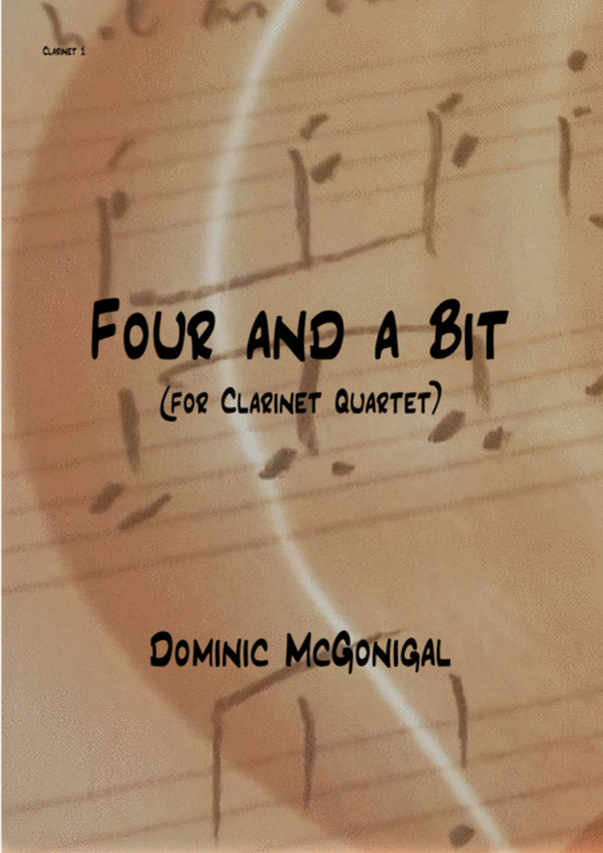 Four And A Bit (Clarinet Quartet) image number null