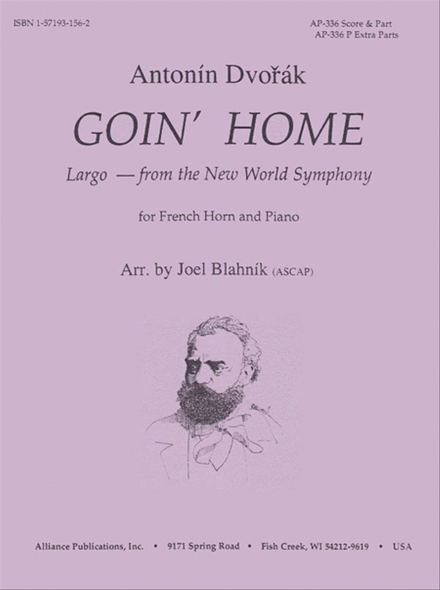 Goin' Home - F Hn - Pno - Acp Piano scores gallery preview page 1