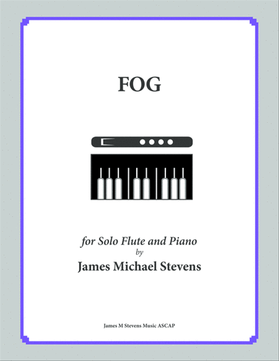 FOG - Solo Flute & Piano Flute Solo scores gallery preview page 1