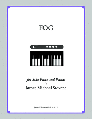 Book cover for FOG - Solo Flute & Piano