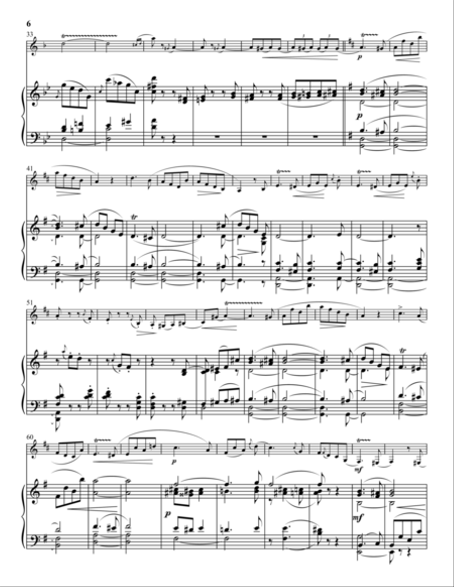 Drei Romanzen Piano Accompaniment scores gallery preview page 6