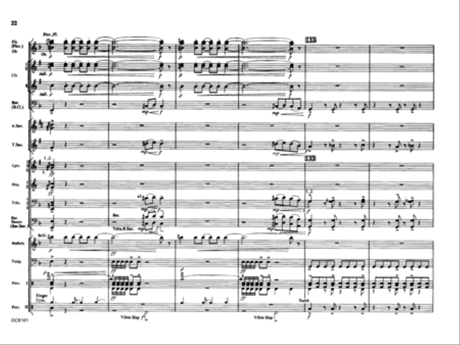 Mazama Concert Band scores gallery preview page 21