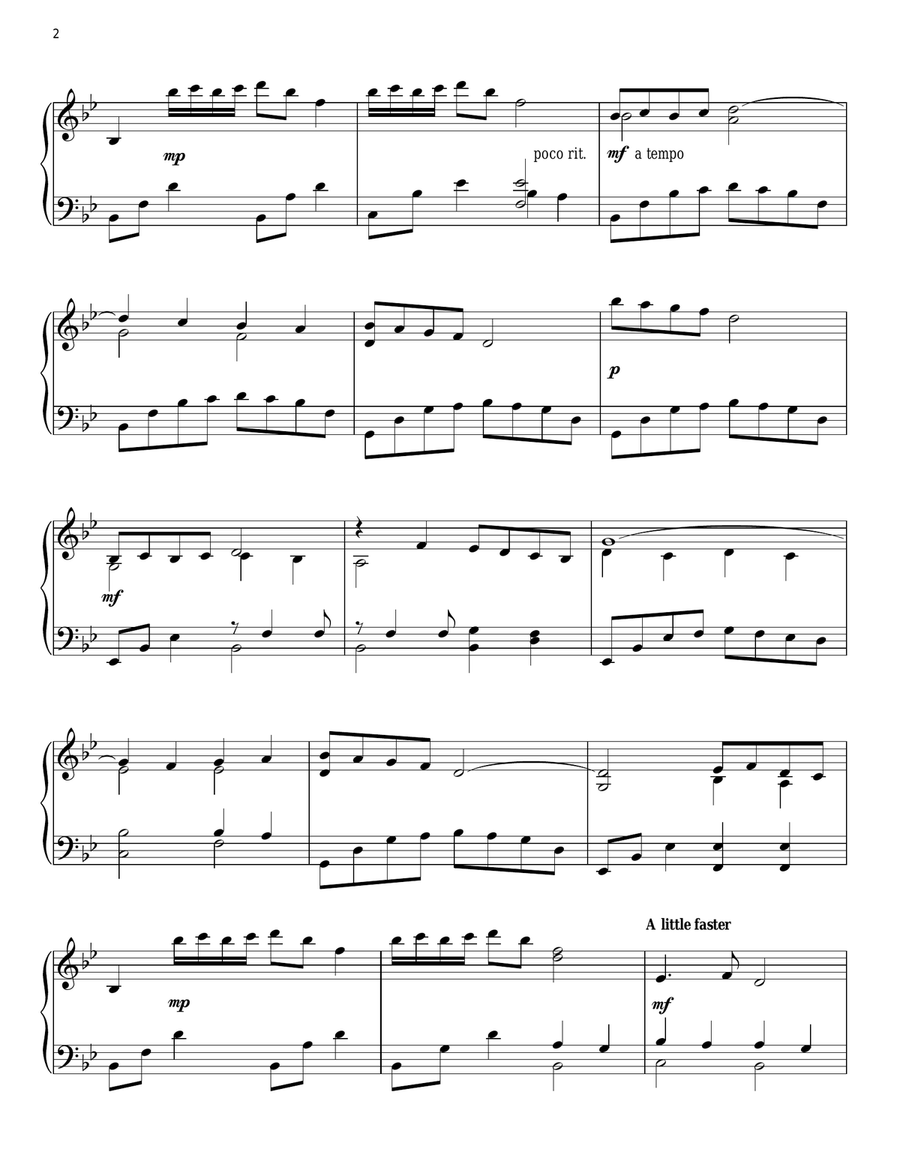 Once Upon A Time Piano Solo scores gallery preview page 2