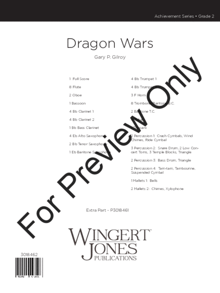 Dragon Wars - Full Score