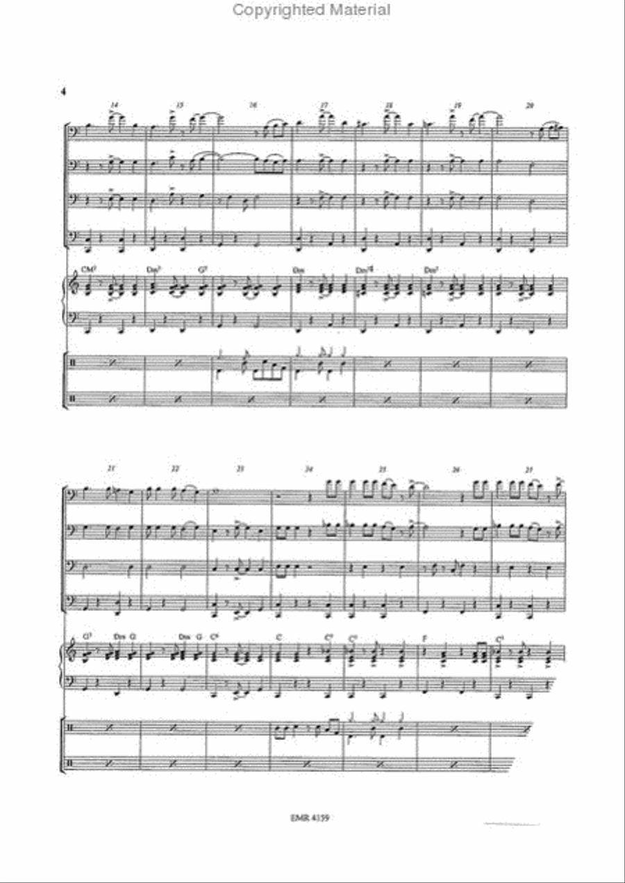 South America Take It Away Trombone Trio scores gallery preview page 4