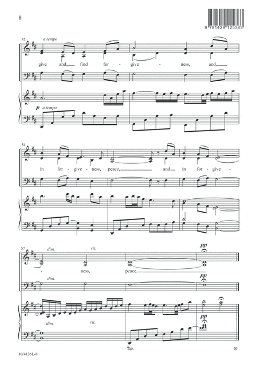 The Time for Turning 3-Part scores gallery preview page 9