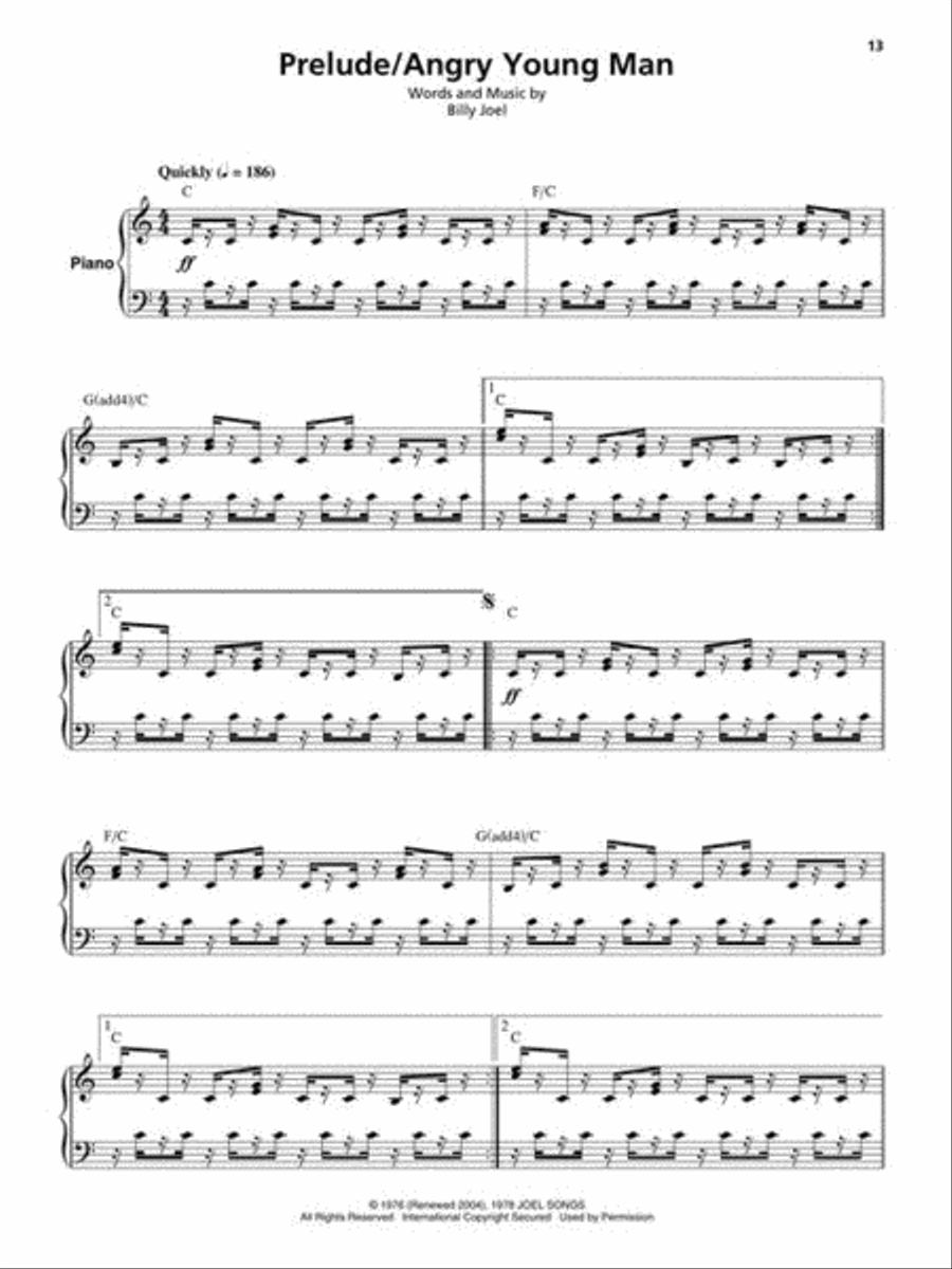 <br>Sheet music extract