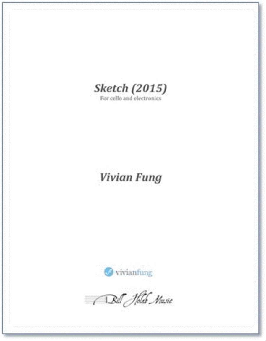 Sketch (2015) Cello scores gallery preview page 1