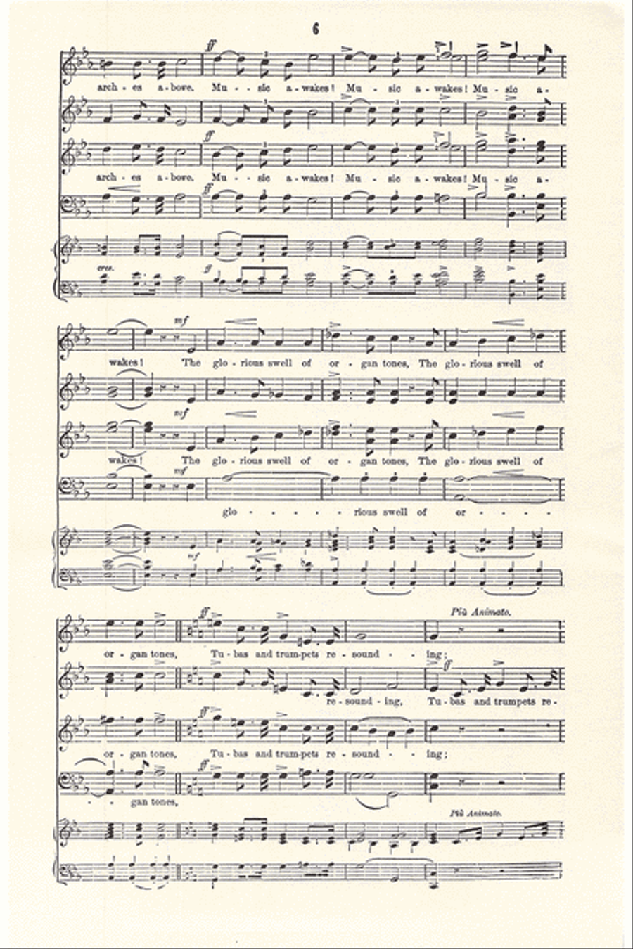 Hymn to Music 4-Part scores gallery preview page 5