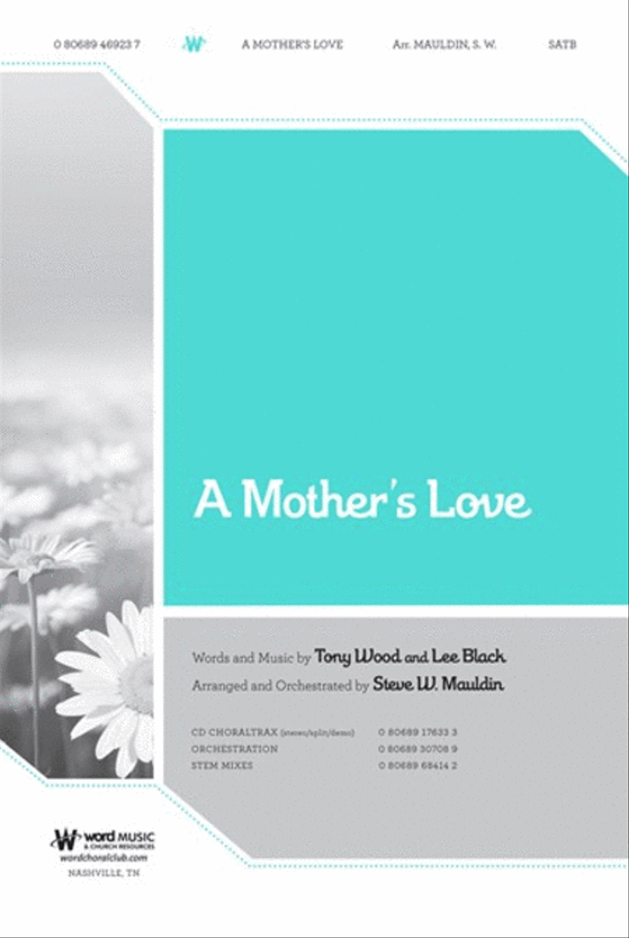 A Mother's Love - Anthem A Mother's Love - Anthem Choir scores gallery preview page 1