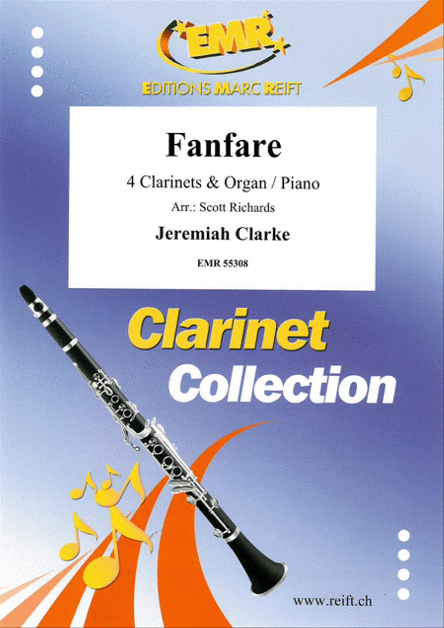 Fanfare Clarinet scores gallery preview page 1