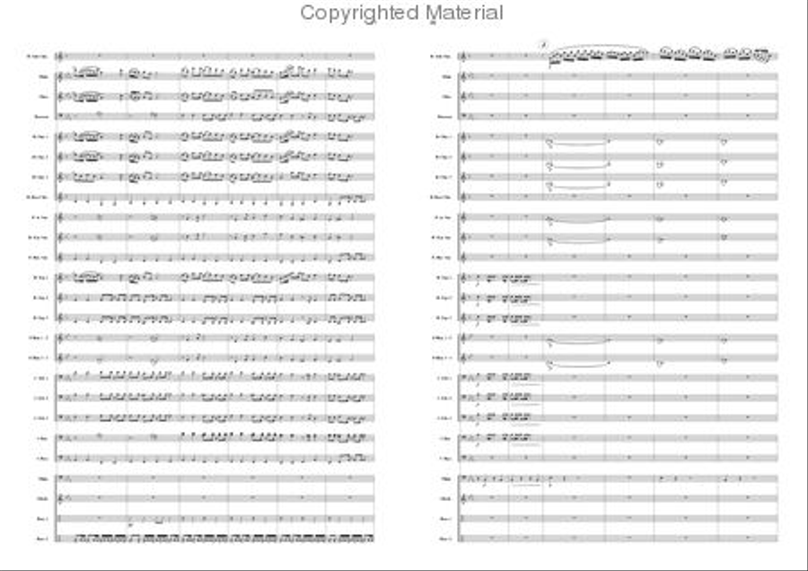 Dancing Ebony Concert Band scores gallery preview page 9