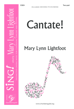 Book cover for Cantate! (Two-part)