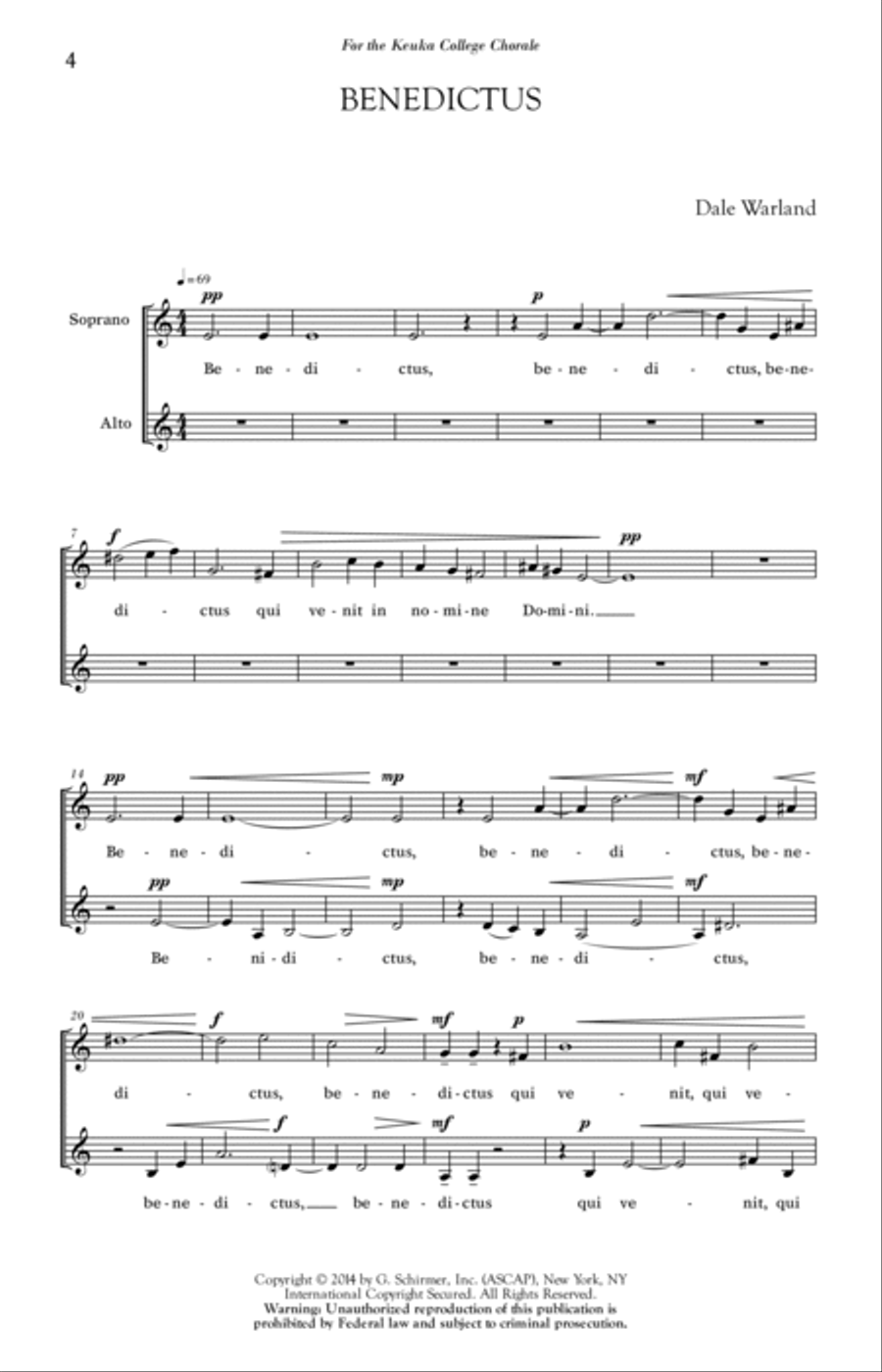 Two Classics For Treble Voices 2-Part scores gallery preview page 3
