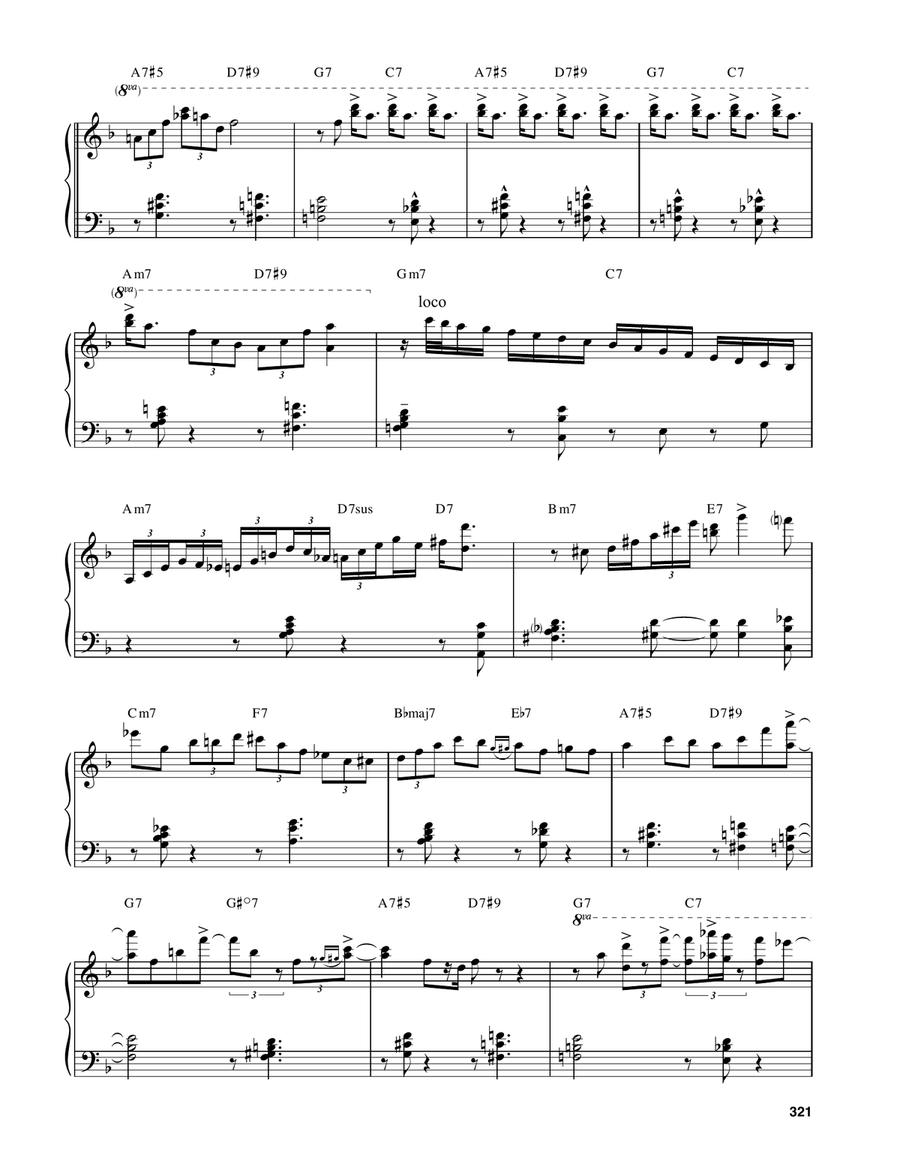 Waltz For Debby Piano scores gallery preview page 6