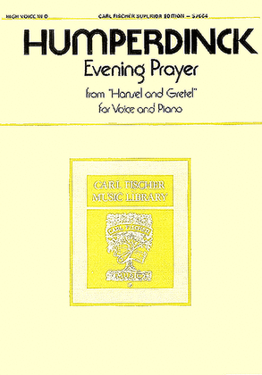 Book cover for Evening Prayer from 'Hansel and Gretel'