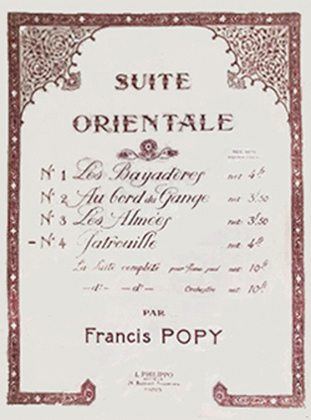 Suite orientale No. 4 Les Patrouilles