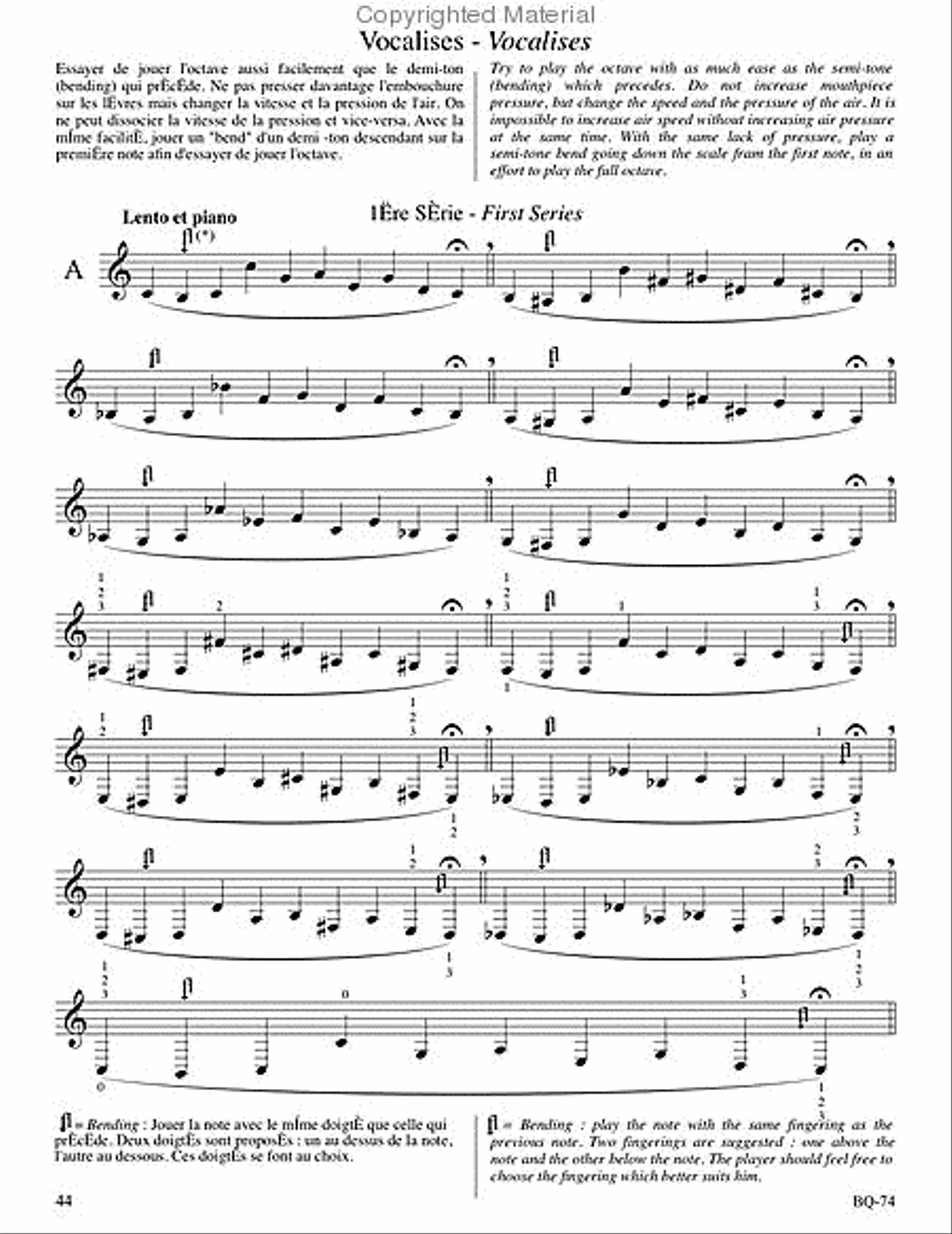 Method For the Advanced Trumpeter Trumpet scores gallery preview page 2