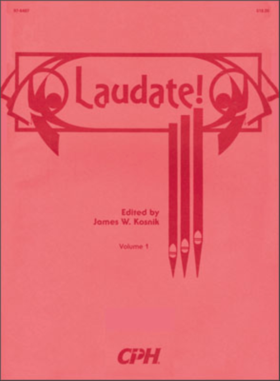 Laudate, Vol. 1 Organ scores gallery preview page 1