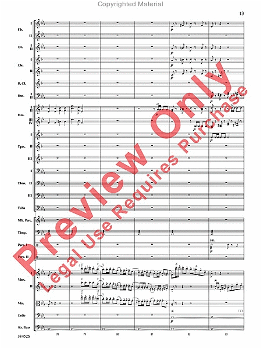 1812 Overture Full Orchestra scores gallery preview page 14