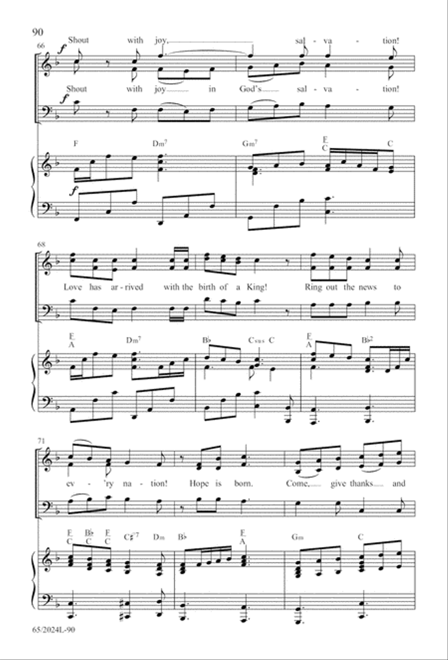 Child of Hope Child of Hope 3-Part scores gallery preview page 91