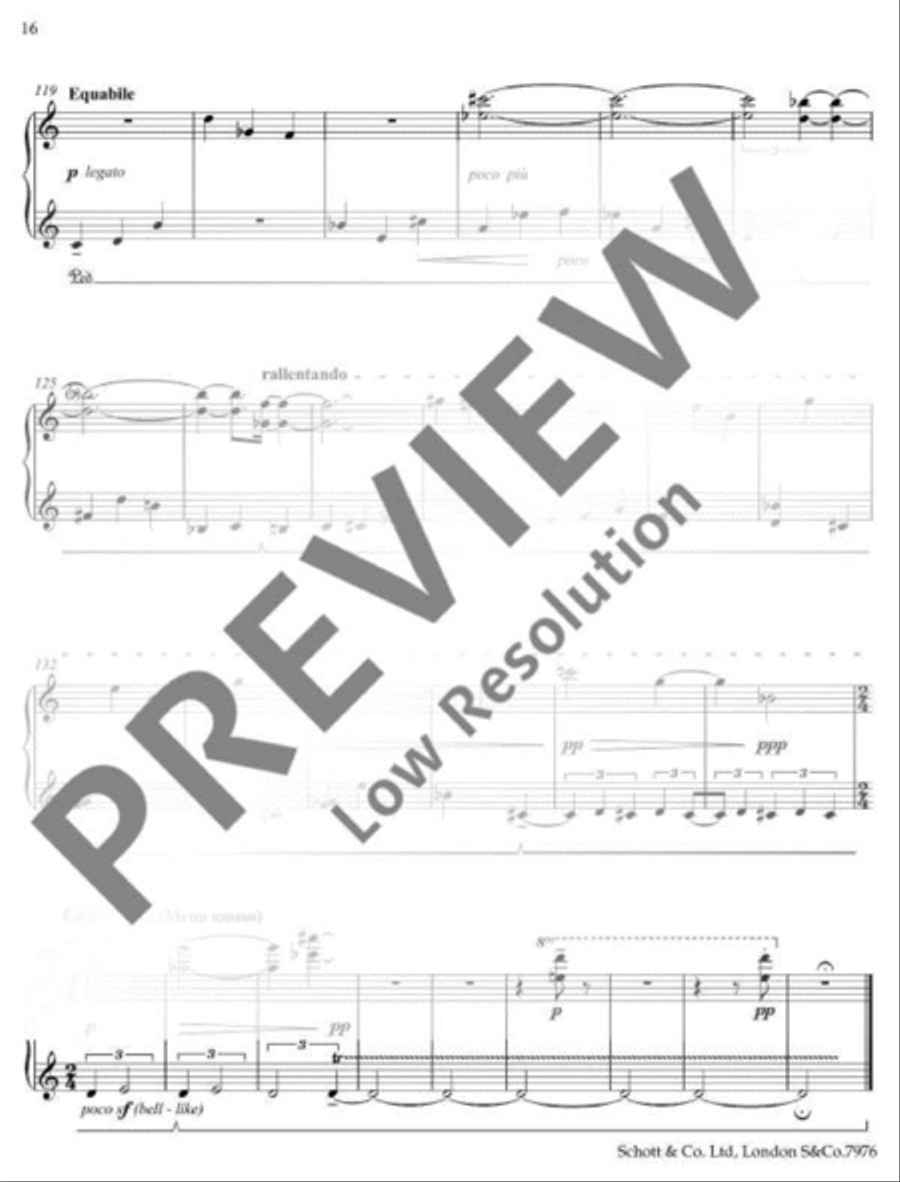Three Japanese Miniatures Piano Solo scores gallery preview page 19