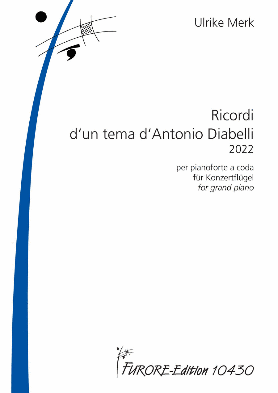 Ricordi d'un tema d'Antonio Diabelli Piano Solo scores gallery preview page 1
