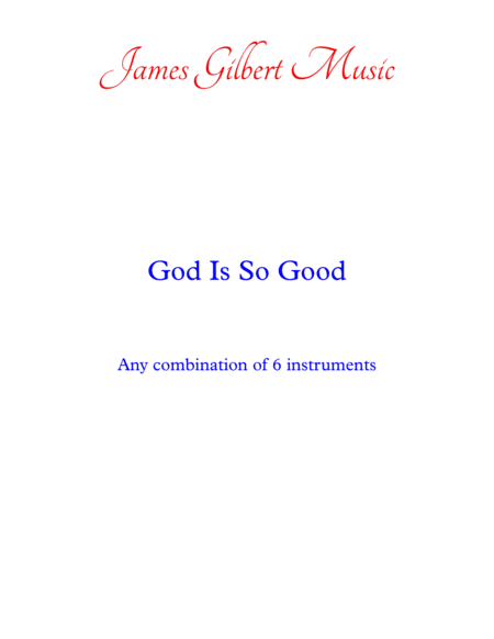 God Is So Good (IA) image number null